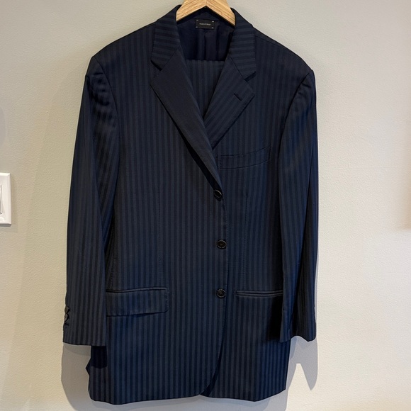 Ermenegildo Zegna Other - Ermenegildo Zegna Couture Charcoal Traveler Suite